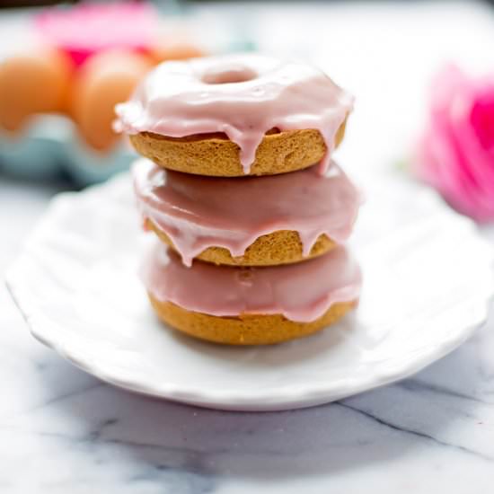 Gluten Free Baked Vanilla Doughnuts - Recipe photo by balancedberry