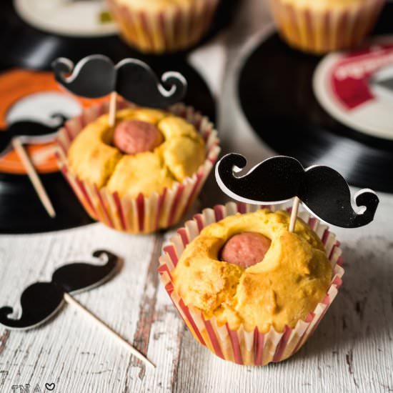 Corndog muffins with wieners - Recipe photo by Ina Isst