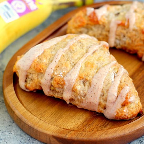 Banana Bread Scones - Recipe photo by pumpkinnspice