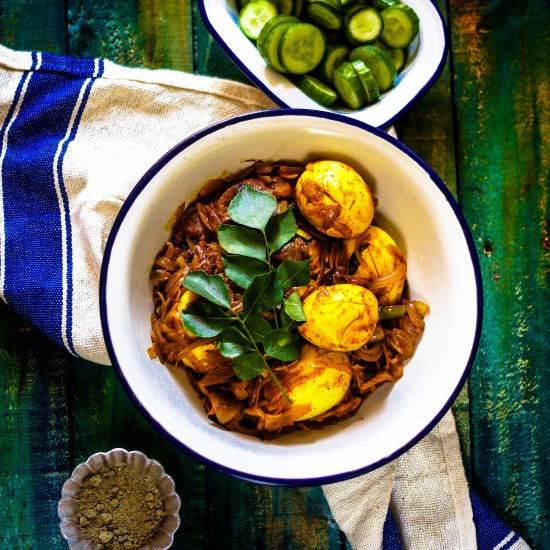 Egg roast the Malayali Way - Recipe photo by acupcakeforlove