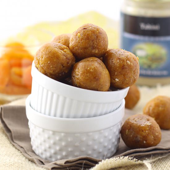 Apricot and Seed Energy Balls - Recipe photo by TheHealthyMaven