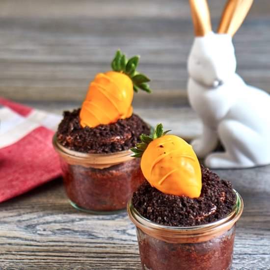Chocolate Cake in a Jar - Recipe photo by Reisegabel