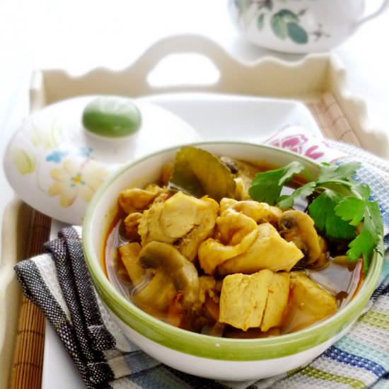Tom Yum Gai Soup - Recipe photo by MyHomeDiaryinTurkey