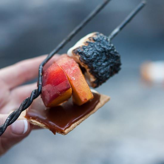 Salted Caramel S'mores - Recipe photo by thewhiteradish