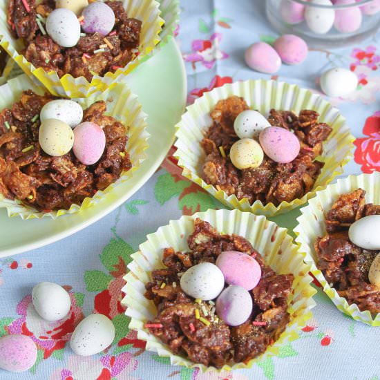 Easter Chocolate Nests - Recipe photo by Snacktothefuture