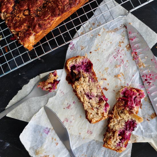Blackberry Apple Snacking Cake - Recipe photo by mysecondbreakfast