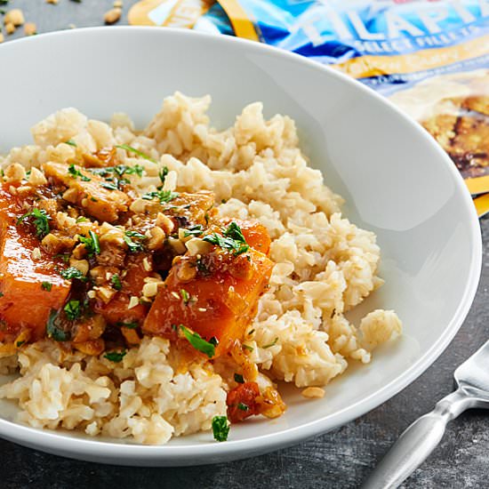 Roasted Red Chili Tilapia Curry - Recipe photo by showmetheyummy
