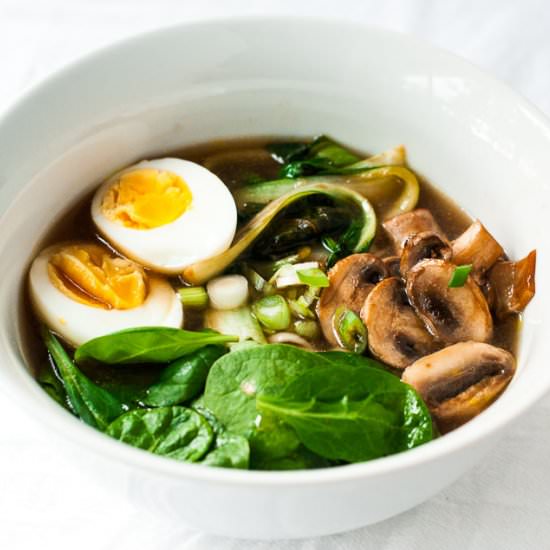 Mushroom Miso Ramen - Recipe photo by estherjane13