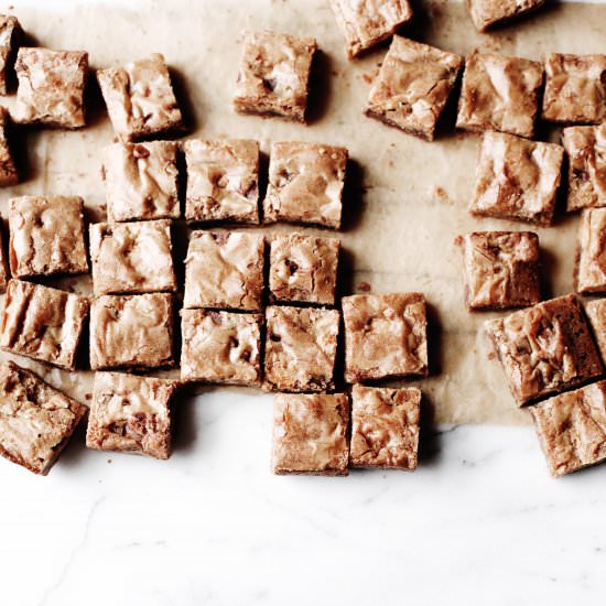 Nancy Drew Blondies - Recipe photo by The Sophisticated Gourmet