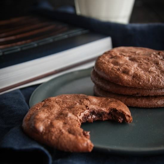 5 ingredient brownie cookies - Recipe photo by Sweetphi