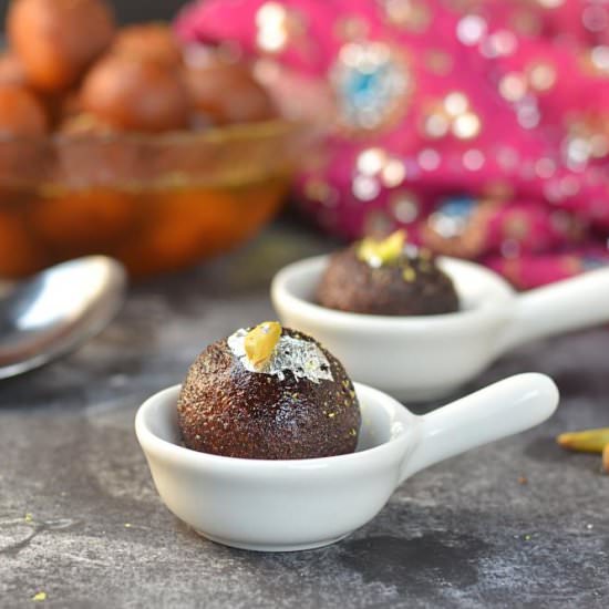 Kala Jamun Recipe - Recipe photo by ruchiskitchen