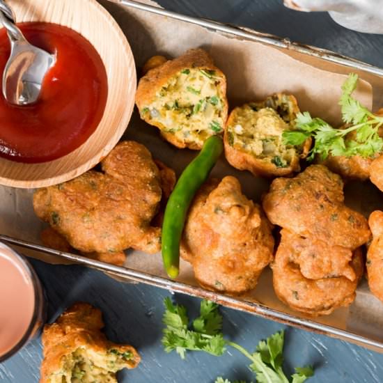 Palak Methi na Gota - Recipe photo by currytrail