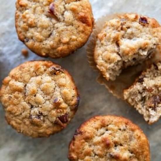 Almond Blueberry Breakfast Muffins - Recipe photo by Culinary Therapy