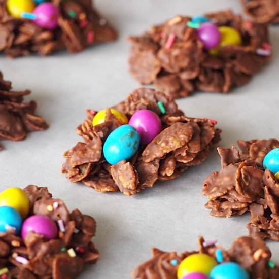 Easter Chocolate Baskets - Recipe photo by FlyingFoodie