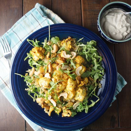Curry Roasted Cauliflower - Recipe photo by wifromscratch