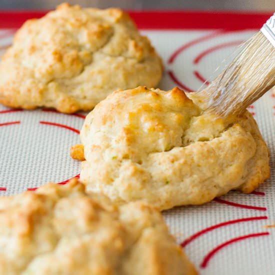 Gouda Garlic Biscuits - Recipe photo by strawmarysmith