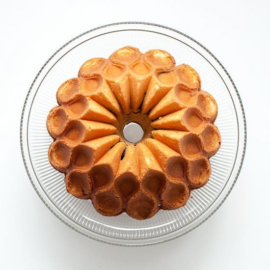 Cherry Almond Bundt Cake - Recipe photo by chickytreats