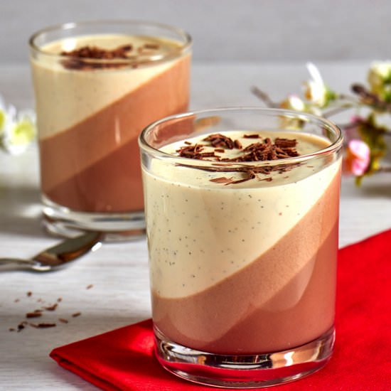 Nutella Panna Cotta with Vanilla - Recipe photo by Reisegabel