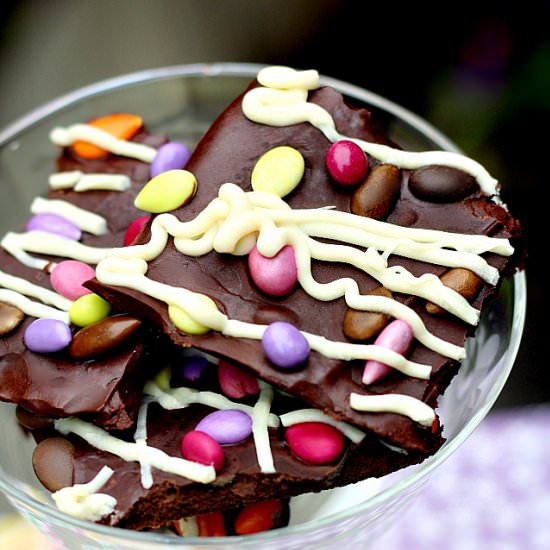 Easter Chocolate Bark - Recipe photo by Delightful Mom Food