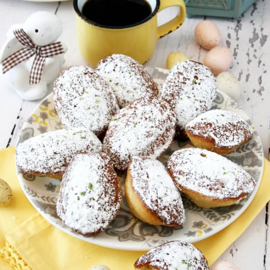 Coconut Lime Madeleines - Recipe photo by myfriendsbakery