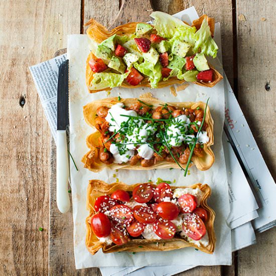 Filo Pastry Savory Tarts - Recipe photo by jernejkitchen