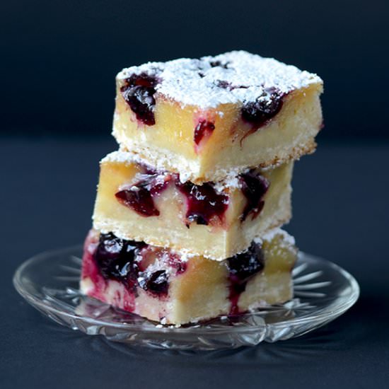 Blueberry Grapefruit Bars - Recipe photo by vintagekitty