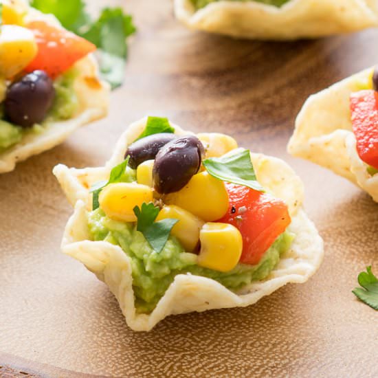 Fire Roasted Corn and Avocado Bites - Recipe photo by IWashYouDry
