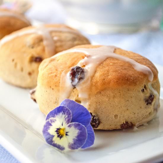 Hot Cross Buns - Recipe photo by cookiesforengland