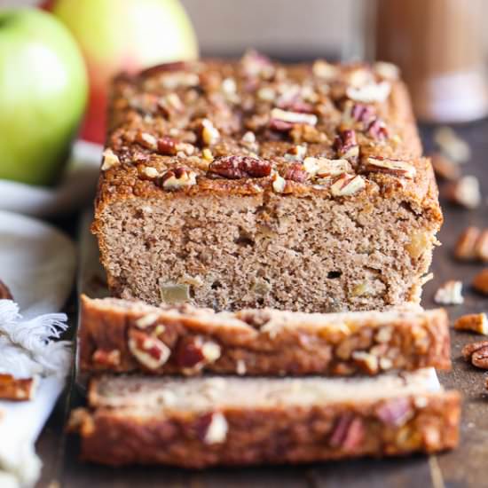 Paleo Apple Cinnamon Bread - Recipe photo by bakerita