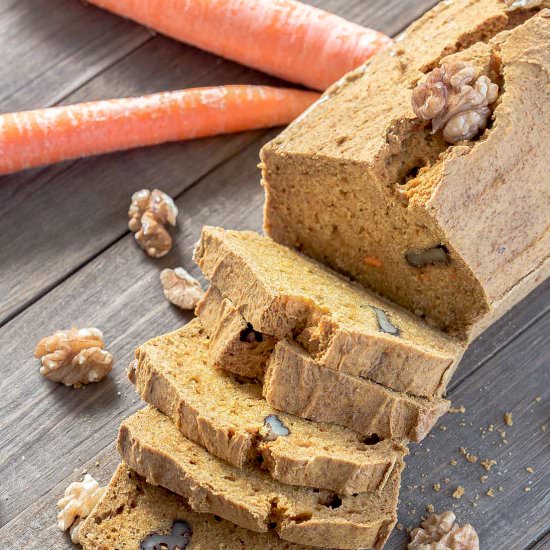 Easy Carrot Cake Bread (GF) - Recipe photo by GarlicMatters