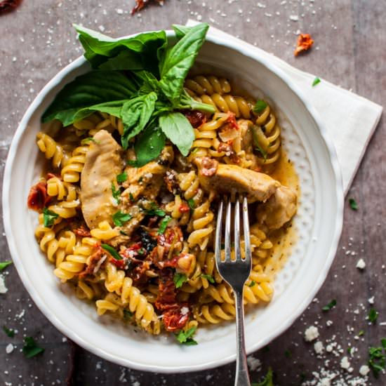 One Pot Cajun Chicken Pasta - Recipe photo by saltandlavender