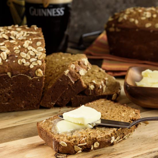 Guinness Irish Brown Soda Bread - Recipe photo by That Darn Carrot