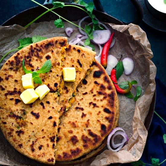 Soya Keema Kulcha - Recipe photo by cubesnjuliennes