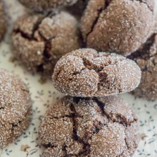 Cappuccino Crinkle Cookies - Recipe photo by LK529