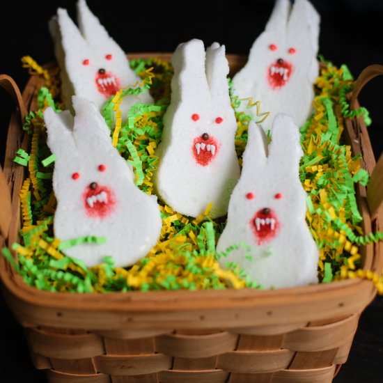 Monty Python Rabbit Peeps - Recipe photo by sugarednerd