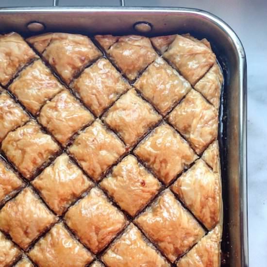 Baklava - Recipe photo by bakeandtell
