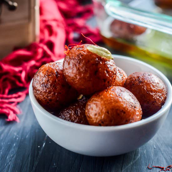 Gulab Jamun - Recipe photo by yummilyyours