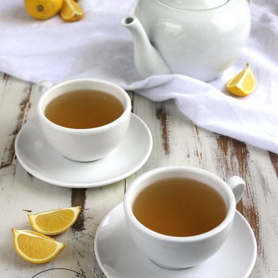 Ginger Tea - Recipe photo by acleanplate