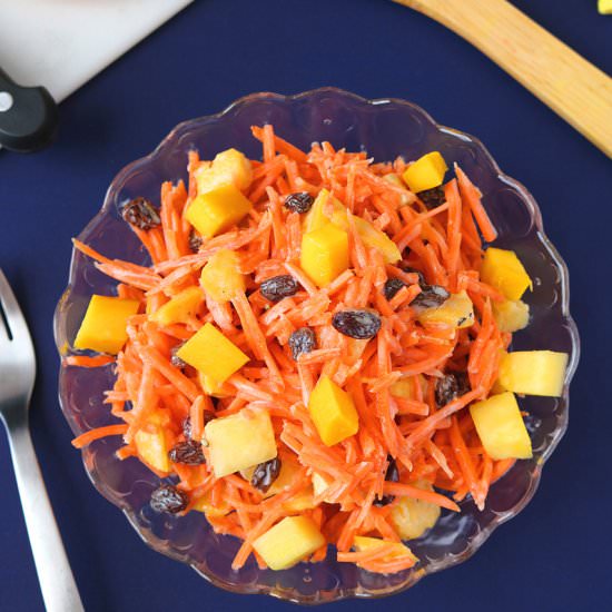 Tropical Carrot Salad - Recipe photo by revisfoodography