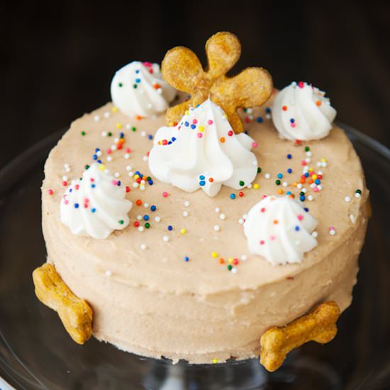 Doggy Birthday Cake - Recipe photo by kaweah