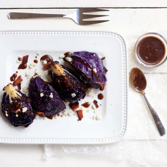 Grilled Cabbage Steakhouse Salad - Recipe photo by susanstable