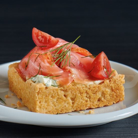Salmon Tartlet - Recipe photo by Reisegabel