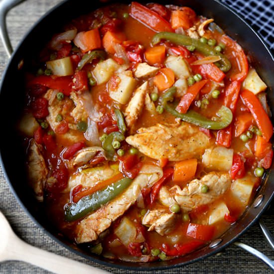 Chicken Afritada - Recipe photo by misspickledplum