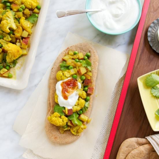 Indian Kati Rolls - Recipe photo by SaltandWind