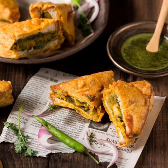 Bread Pakoda - Recipe photo by currytrail