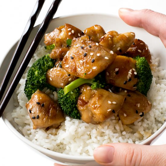 Easy Pan Fried Chicken Teriyaki - Recipe photo by ChefSavvy