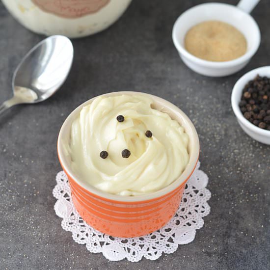 Homemade Eggless Mayonnaise Recipe - Recipe photo by ruchiskitchen