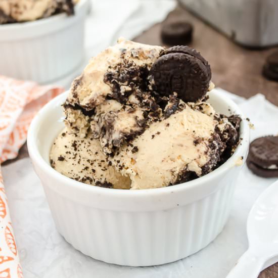 Peanut Butter Pie Ice Cream - Recipe photo by flavorthemoments