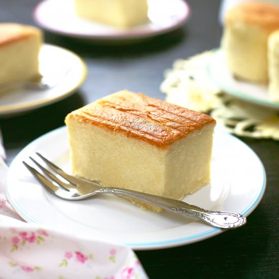 Japanese cotton cheesecake - Recipe photo by RicenFlour