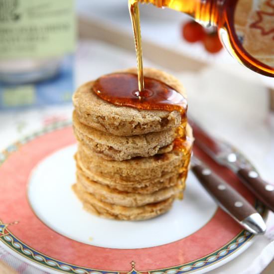 SF DF Einkorn Pancakes - Recipe photo by angiesrecipes